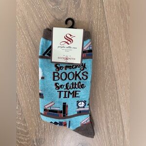 Socksmith Time For A Good Book Women’s Socks One Size NWT